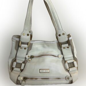 Jimmy Choo Leather Mahala Satchel